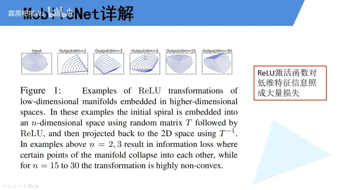 Linear Bottleneck 说明